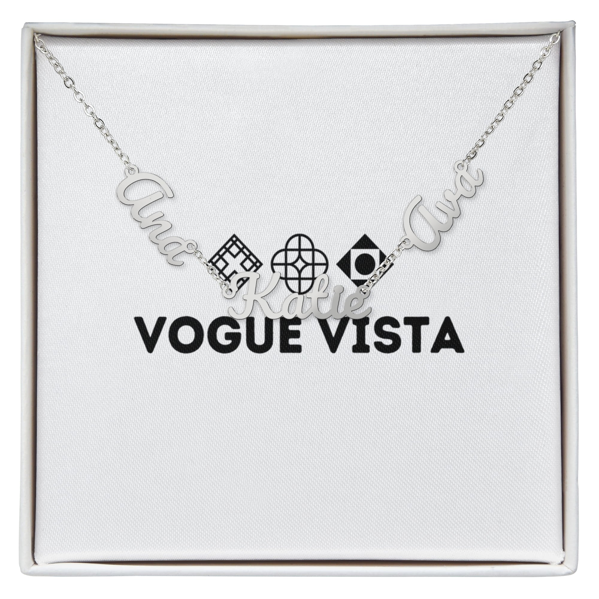 Custom Multiple Name Necklace