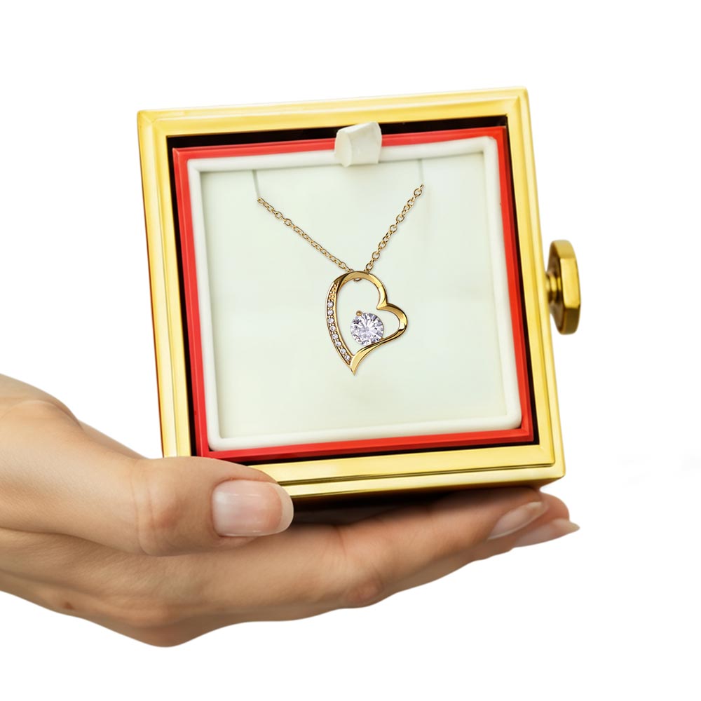 Forever Love with Rotating Rose Gift Box
